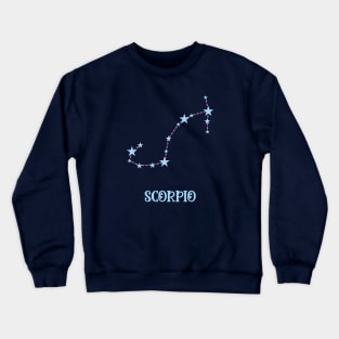 Scorpio Zodiac Sign Constellation Crewneck Sweatshirt